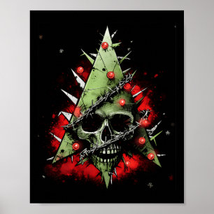 Affiche Armoniser les contrastes : sapin de Noël rencontre
