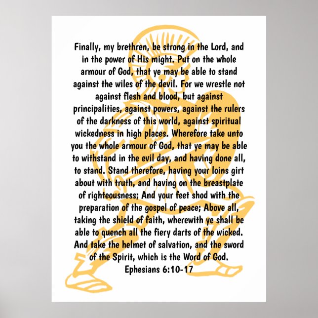 Affiche Armor de Dieu (Devant)