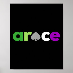 Affiche Aro Ace Pride Spade, Lgbt Aroace, Lgbtq Aromantic