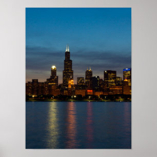 Affiche Around Willis At Night