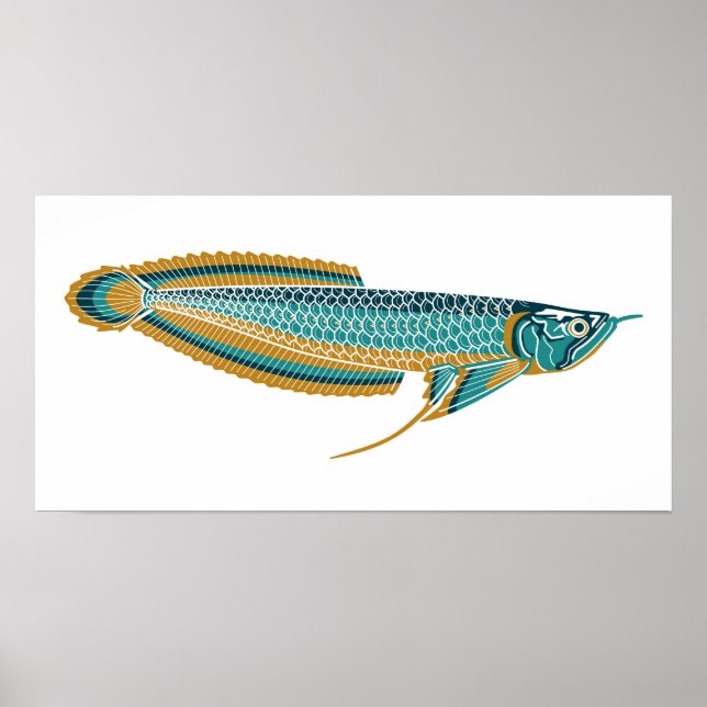 affiche arowana (Devant)