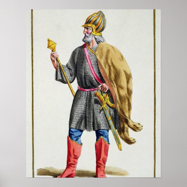 Affiche Arpa I de 'Receuil des Estampes, Représentation le (Devant)