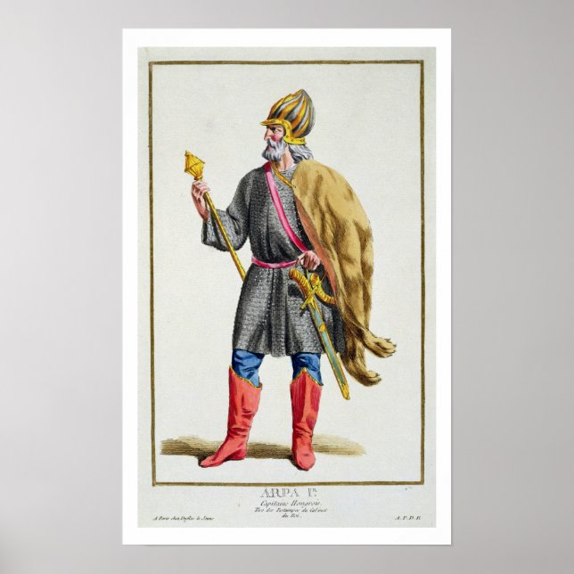 Affiche Arpa I de 'Receuil des Estampes, Représentation le (Devant)