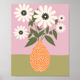 Affiche Arrangement Fleur Dans Le Vase 02