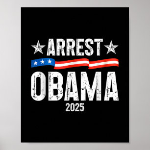 Affiche Arrestation d'Obama 2025 _2