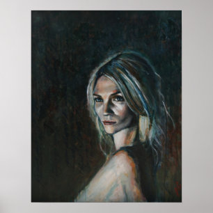 Affiche arrêt et regard fixe