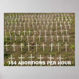 Affiche Arrêter l'avortement