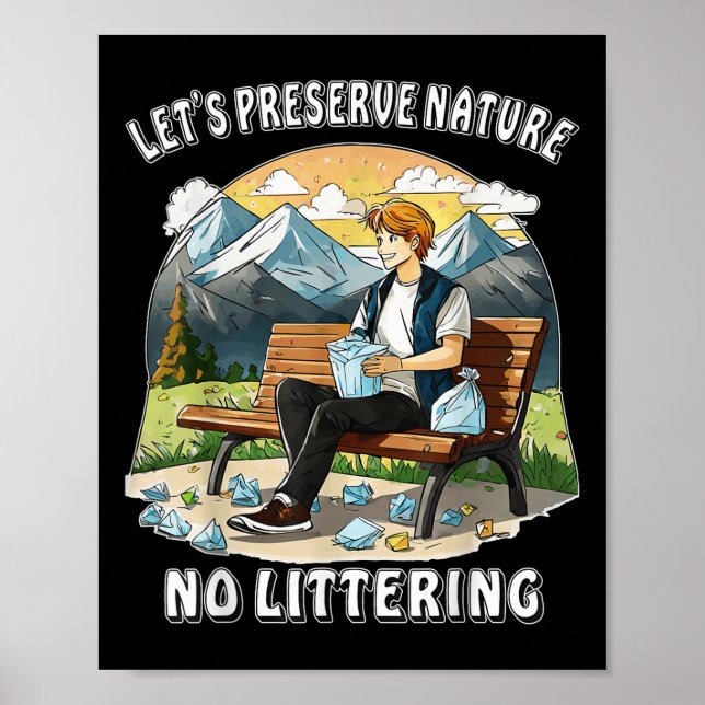 Affiche Arrêter le filtrage de protection de la nature De  (Devant)