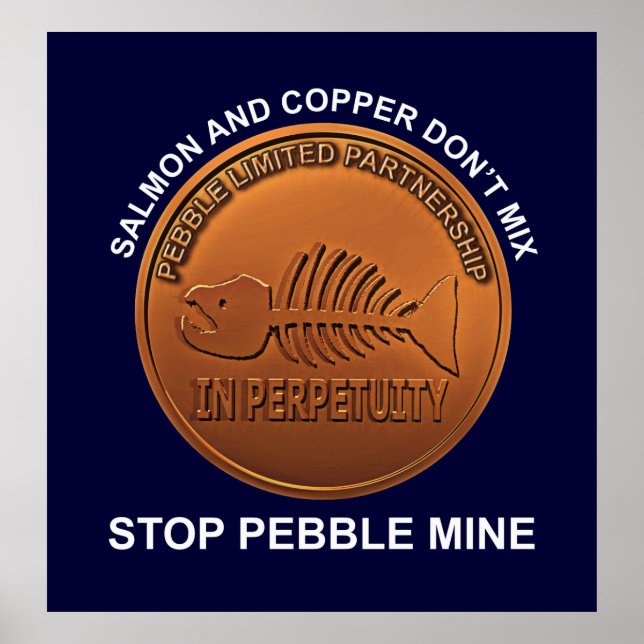Affiche Arrêtez la mine de galets - Pebble Mine Penny (Devant)