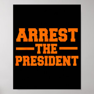 Affiche Arrêtez le président Impeach Donald Trump Cadeau