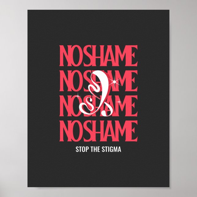 Affiche Arrêtez le Sida (Devant)