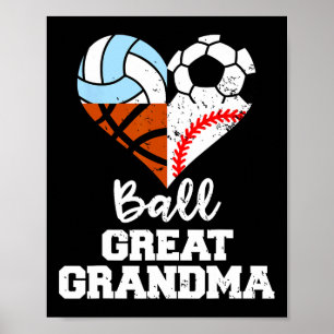 Affiche Arrière-mère formidable de football vendre croquis