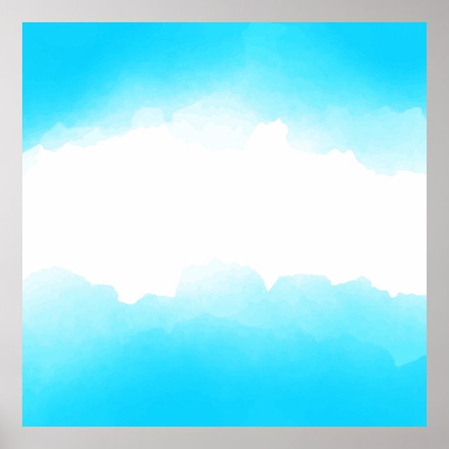 Affiche Arrière - plan abstrait aquarelle (Devant)