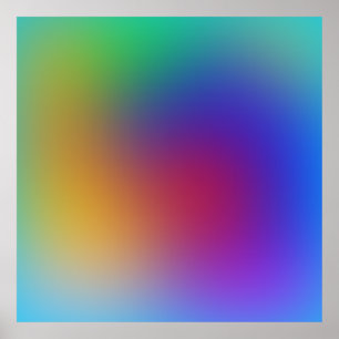 Affiche Arrière - plan Abstrait de couleur vive