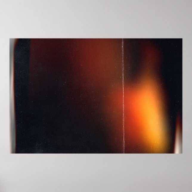 Affiche Arrière - plan abstrait noir. Effet photo. Retro (Devant)