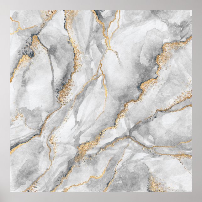 Affiche arrière - plan abstrait, texture créative de mar b (Devant)