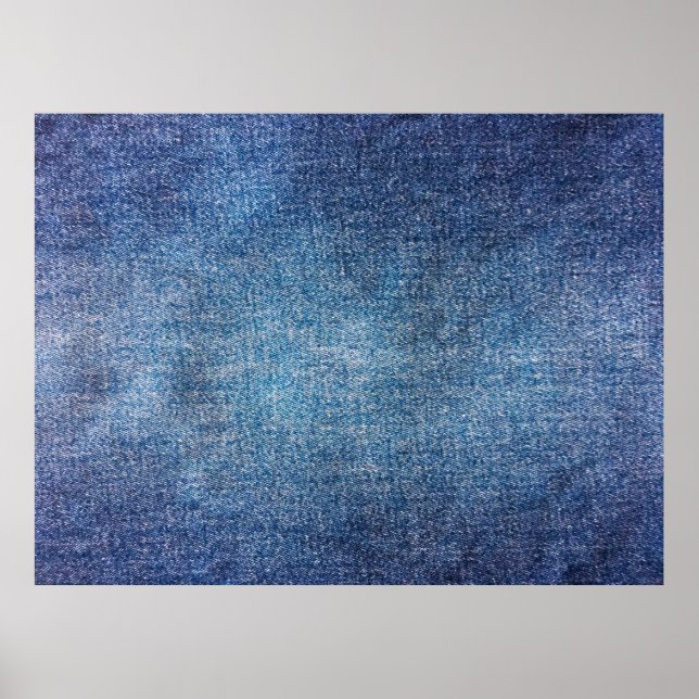 Affiche Arrière - plan bleu, jean jean texture arrière - p (Devant)