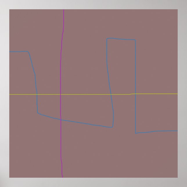 Affiche Arrière - plan Brown coupé (Devant)