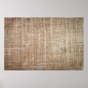 Affiche Arrière - plan de burlap hessian 