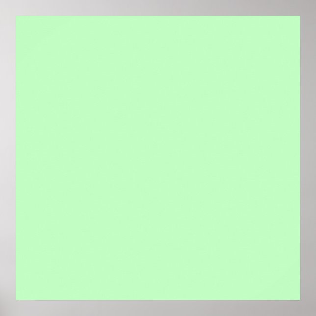 Affiche Arrière - plan de couleur bleu vert pastel (Devant)