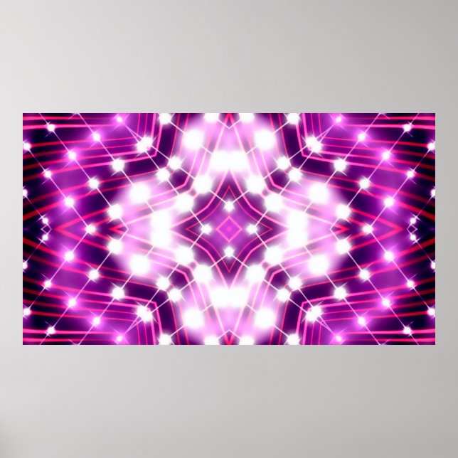 Affiche Arrière - plan de feux de signalisation (Devant)