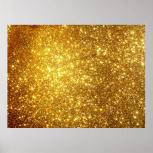 Affiche Arrière - plan de grunge doré haute résolution, il