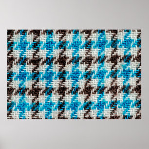 Affiche Arrière - plan de la texture de tissu flanelle.