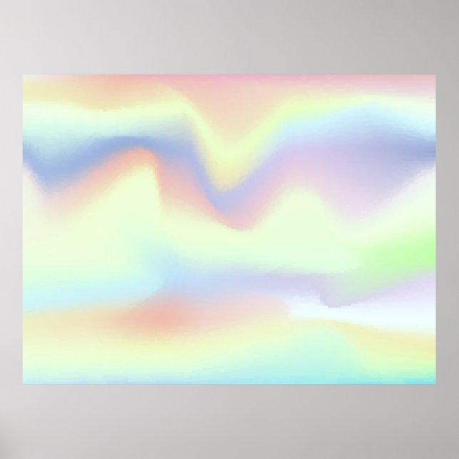 Affiche Arrière - plan de maillage dégradé dans le style m (Devant)