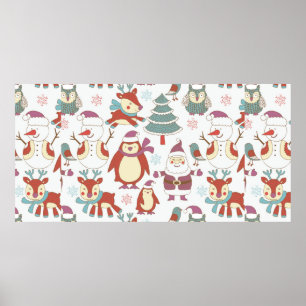 Affiche Arrière - plan de Noël