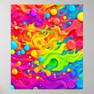 Affiche Arrière-plan de sélection de couleurs