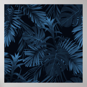 Affiche Arrière - plan de vrctor tropical exotique avec pl