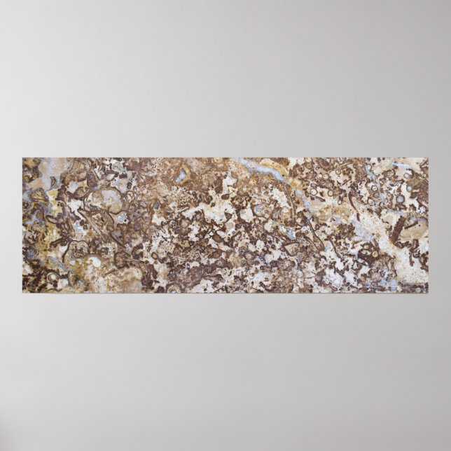 Affiche Arrière - plan motif en marbre (Devant)