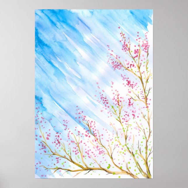 Affiche Arrière - plan naturel (Devant)