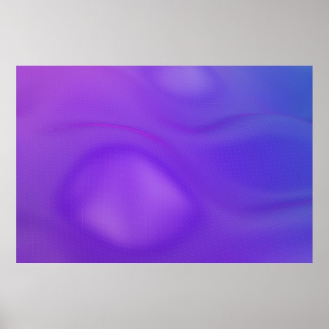 Affiche Arrière - plan ondulé violet (Devant)