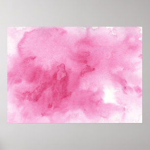 Affiche arrière - plan rose d'aquarelle pour le votre