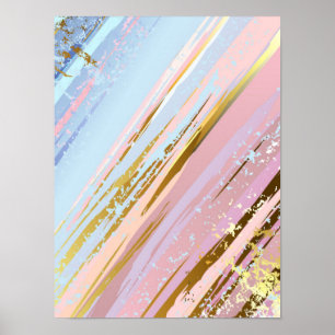 Affiche Arrière - plan rose texturé