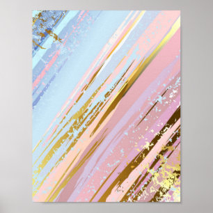 Affiche Arrière - plan rose texturé