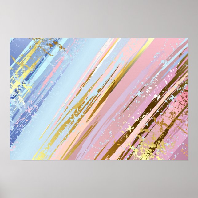 Affiche Arrière - plan rose texturé (Devant)