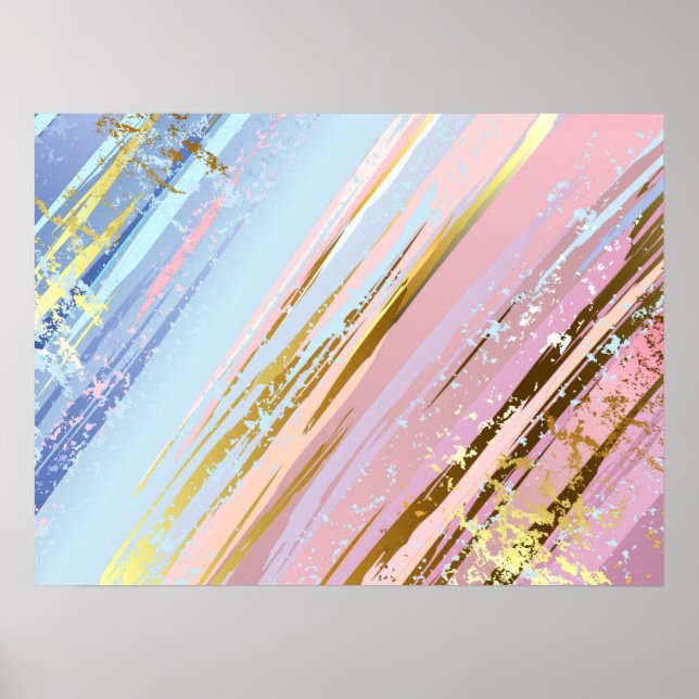 Affiche Arrière - plan rose texturé (Devant)