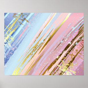 Affiche Arrière - plan rose texturé