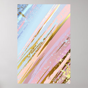 Affiche Arrière - plan rose texturé