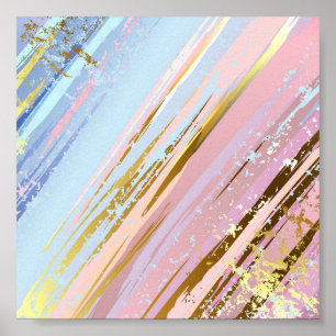 Affiche Arrière - plan rose texturé