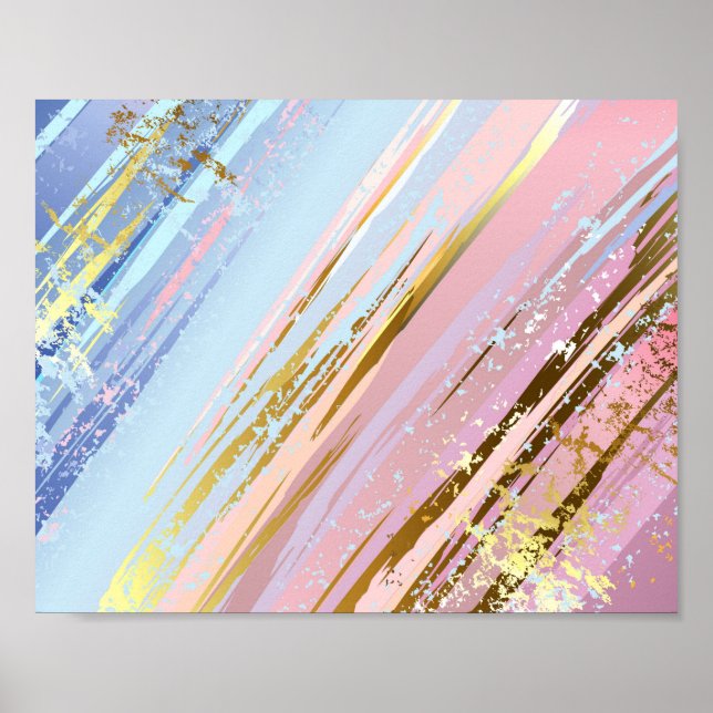 Affiche Arrière - plan rose texturé (Devant)