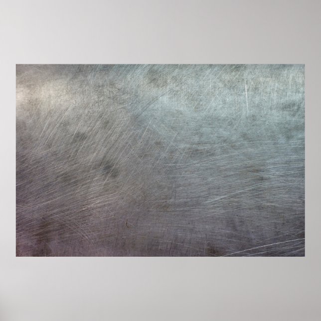Affiche Arrière - plan texture grunge métal (Devant)