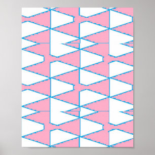 Affiche arrière - plan triangles Abstrait sur