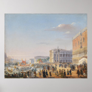 Affiche Arrivée de l'empereur François-Joseph