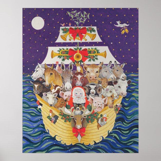 Affiche Arrivée Noël (Devant)