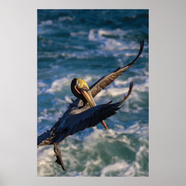 Affiche Arrivée pour un atterrissage (Devant)