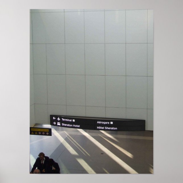 Affiche Arrivées et départs (Devant)