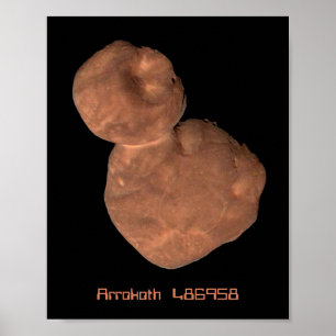 Affiche Arrokoth Kuiper Belt, objet